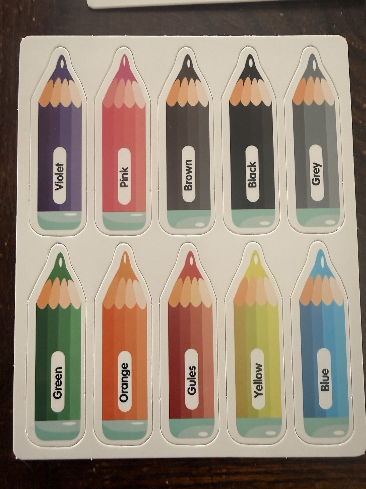 Montessori Preschool Learning Board Set