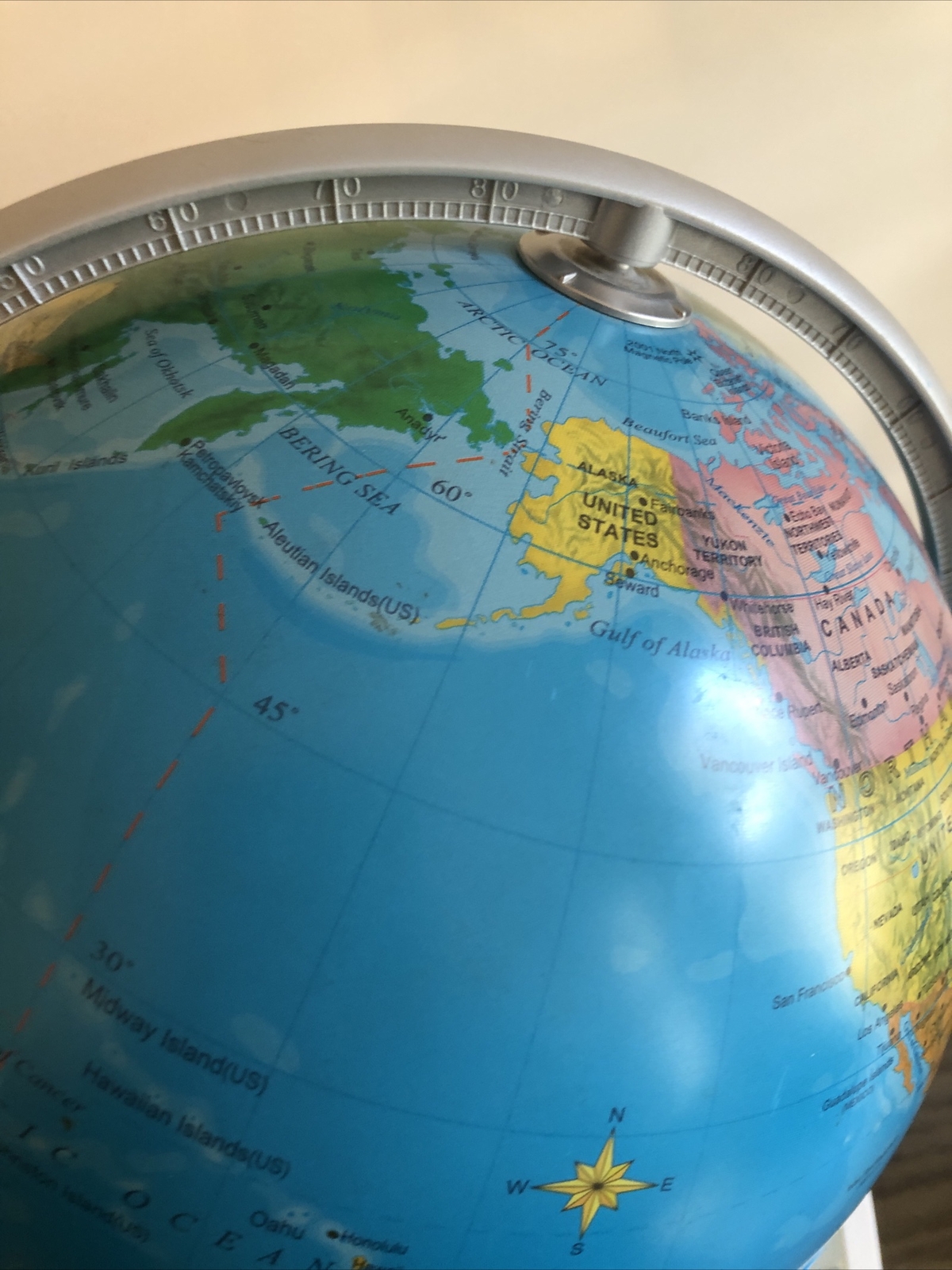Child Globe World Edu. Explorer #113318 Physical Globe Only;No Pen No USB 13×13″