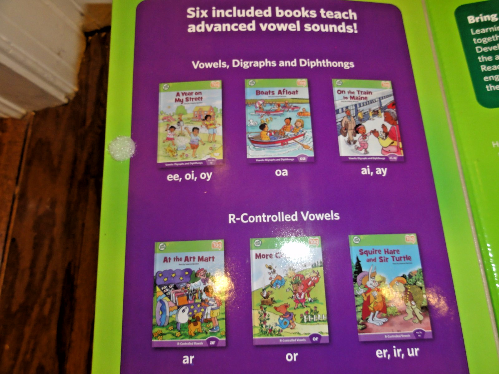 Leap frog, Learning to read, Book set 4, Advanced Vowels. 4 – 7 years, 6 books