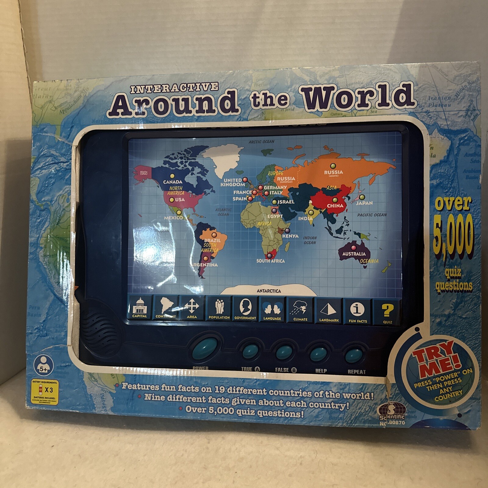 Interactive Around the America +5000 United States quizzes questions facts.WORKS