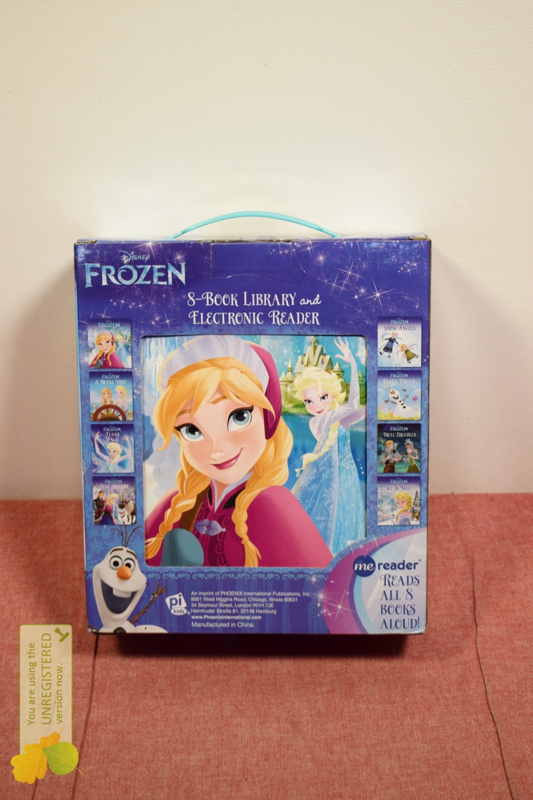 Disney Frozen Electronic Me Reader Story Reader and 8-book Boxed Set
