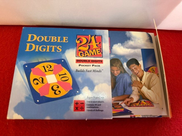 24 GAME Double Digits POCKET PACK Ages 9+