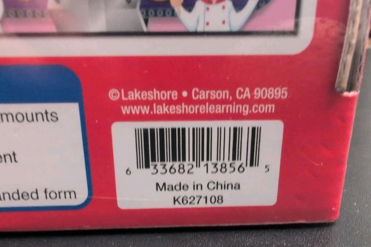 LAKESHORE Learning Math Games Lot of 2 Place Value & Subtraction Grade 1-2