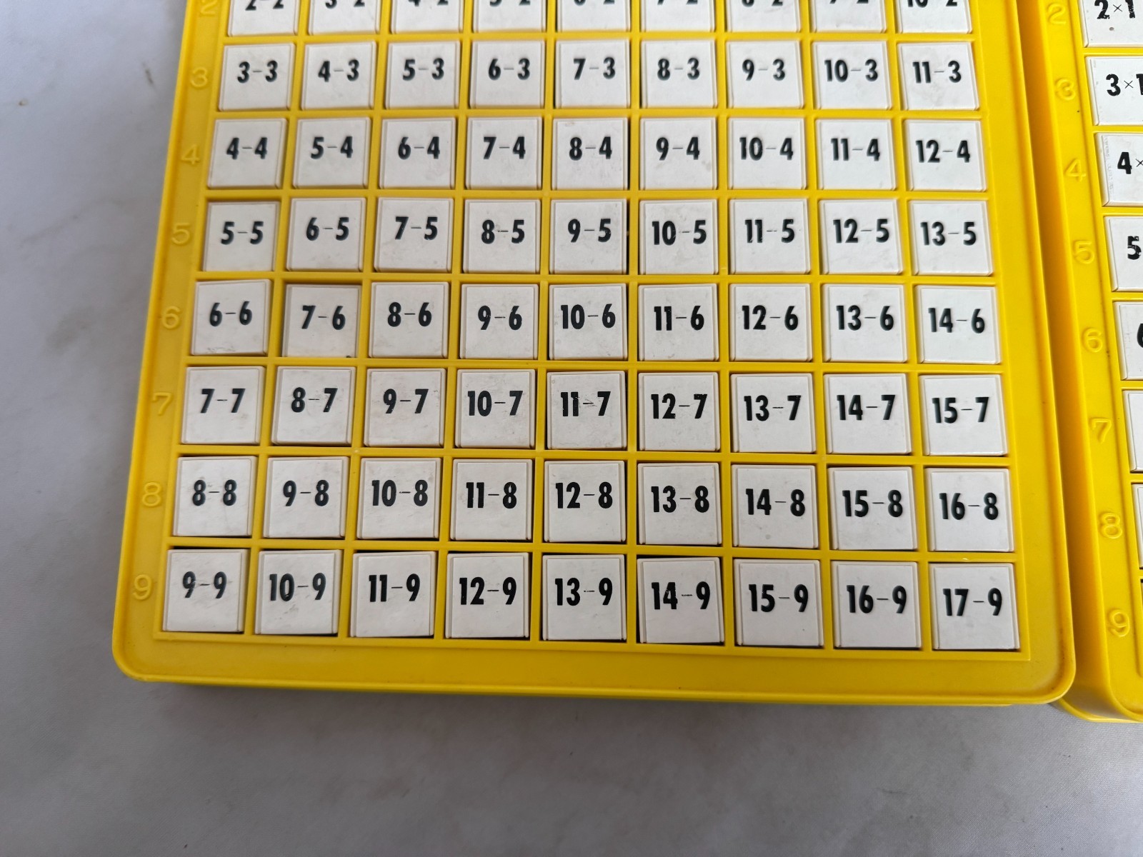 2 Lakeshore Learning Multiplication & Subtraction Math Machine Facts set Clean
