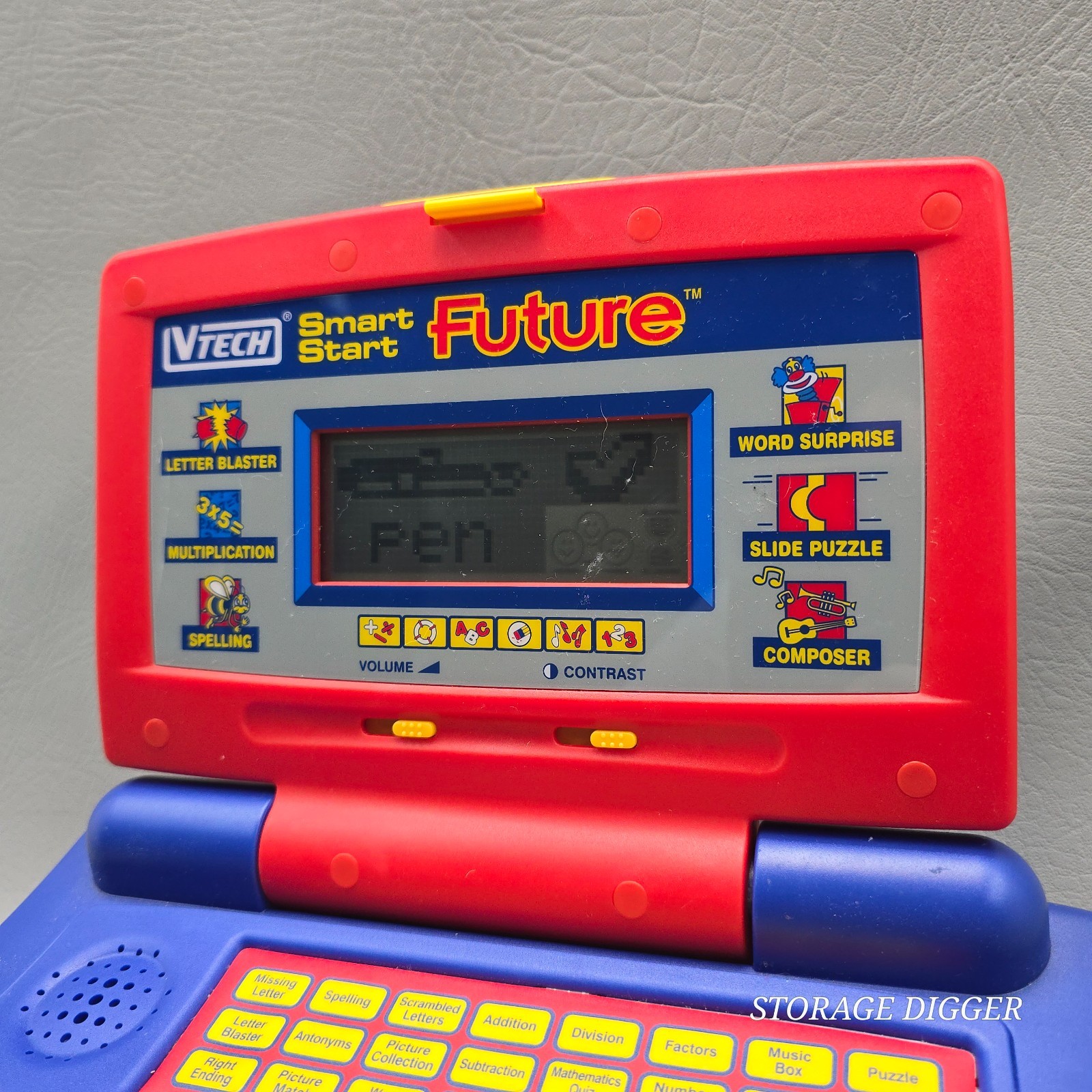 Vintage 1996 Vtech Smart Start Future Learning Laptop, Tested, Made in China
