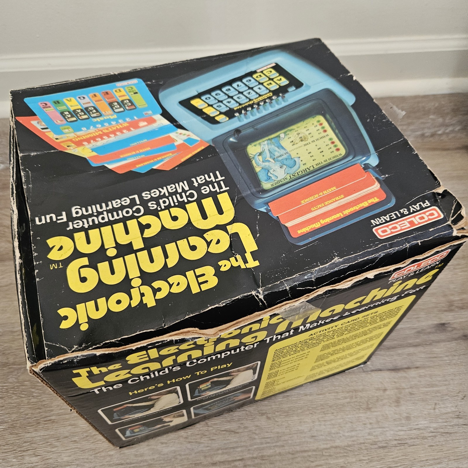 Vintage 1980 Coleco Electronic Learning Machine 2210 TESTED & WORKS