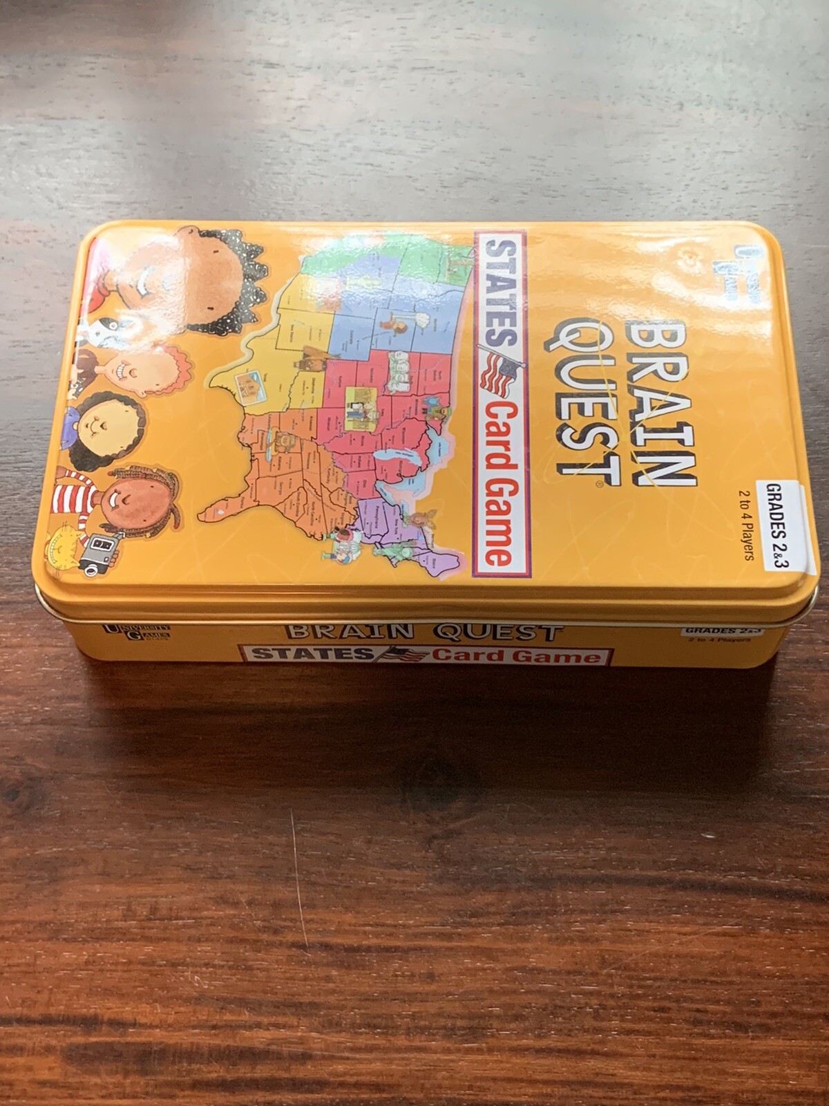 NEW University Games “Brain Quest” States Trivia Card Game Grades 2/3