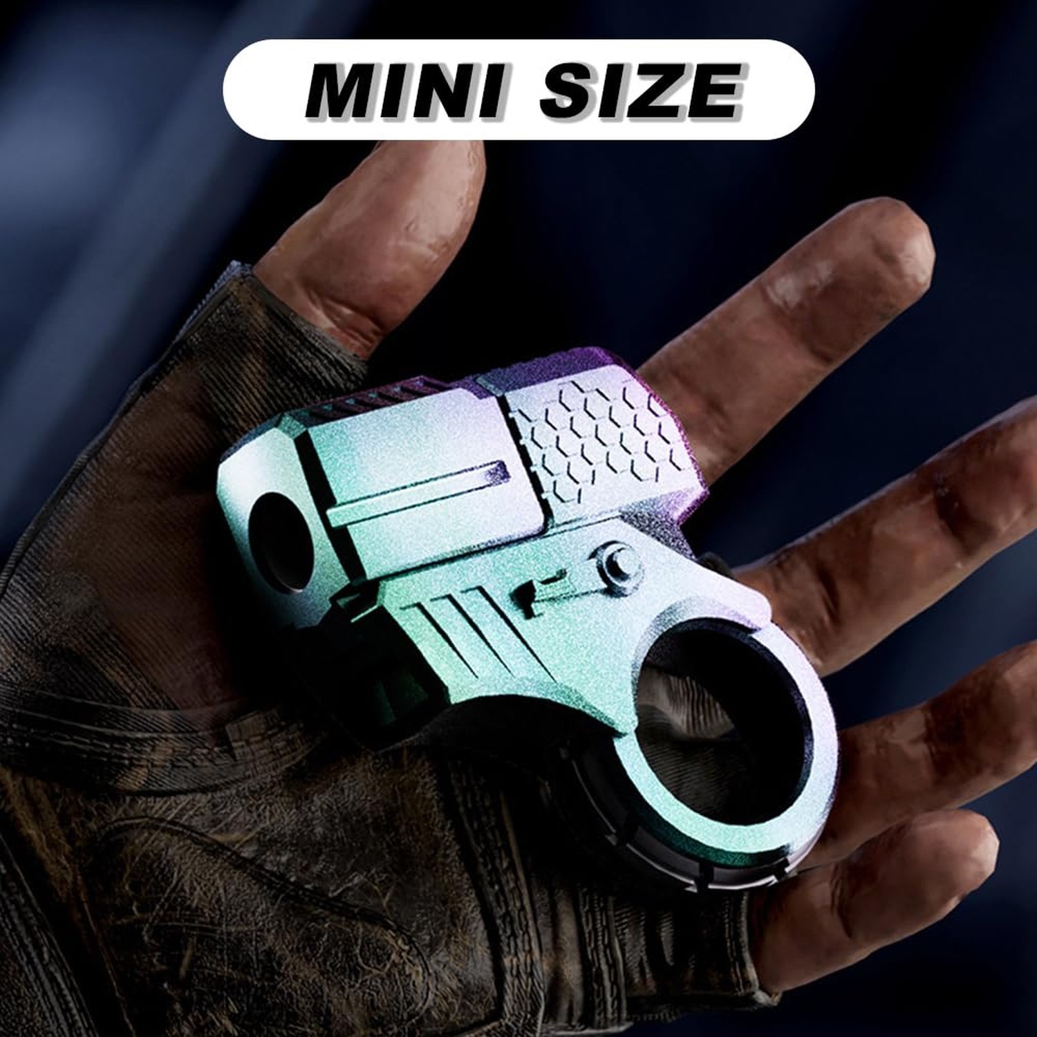 Metal Fidget Toys – Alloy Fidget Ring Fingertip Launcher, Adult Sensory Stres…