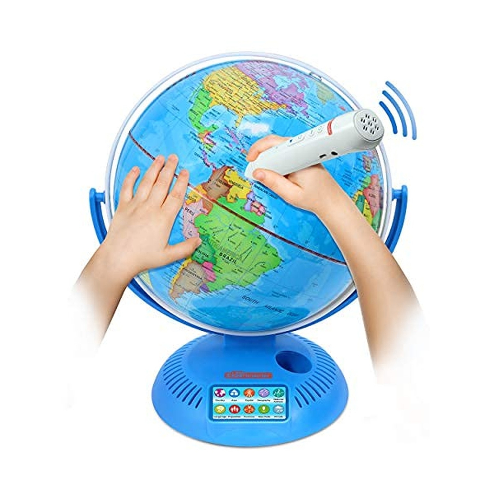 Little Experimenter Talking Globe – Interactive Globe for Kids Learning with …