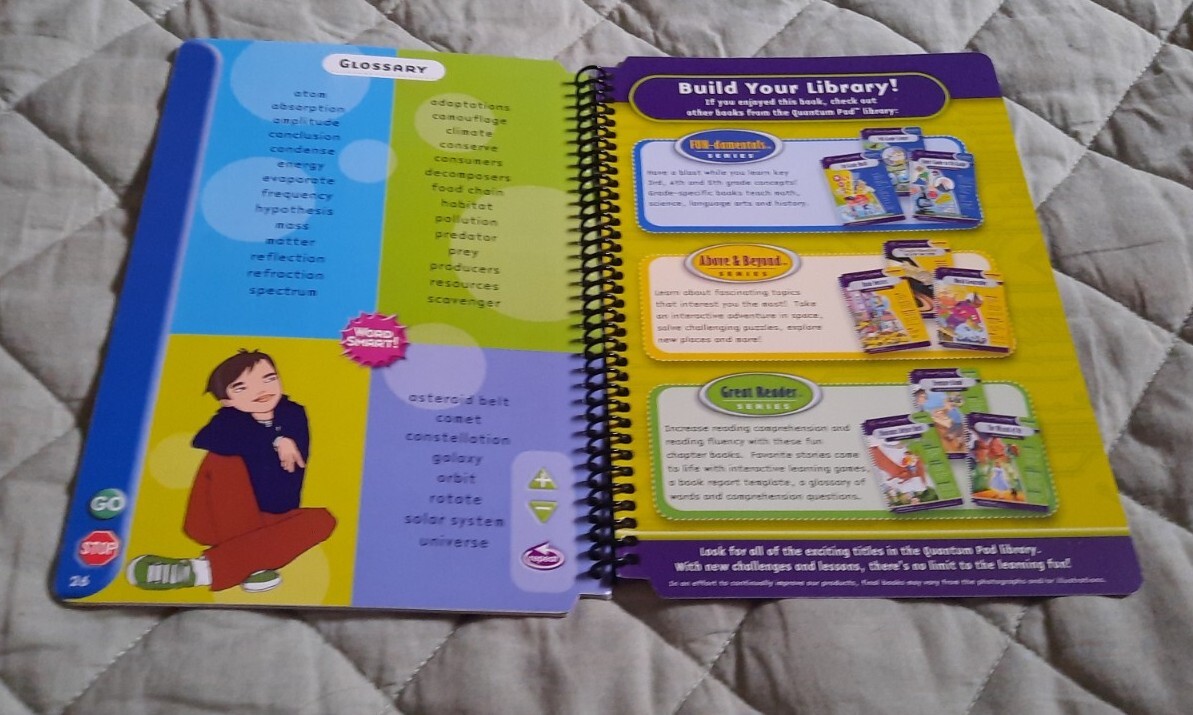 Quantum Leap Quantum Pad 3rd Grade Science Ages 8 And Up Fun-damentals Series