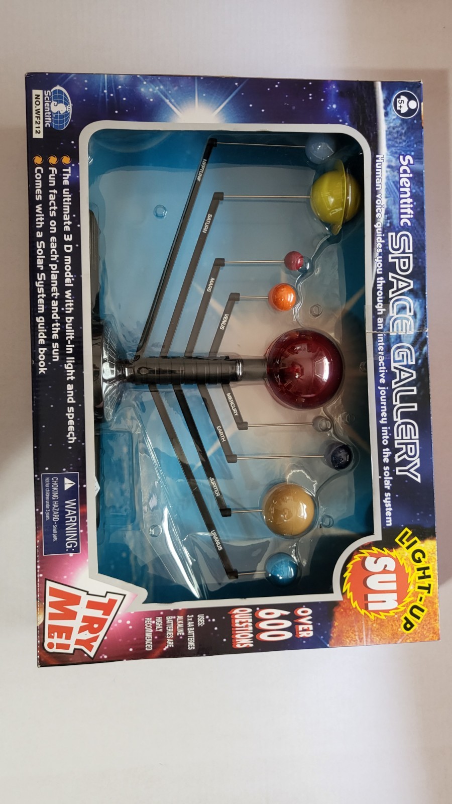 Interactive Planetarium Learning Virtual Space Gallery Scientific Toy Planets