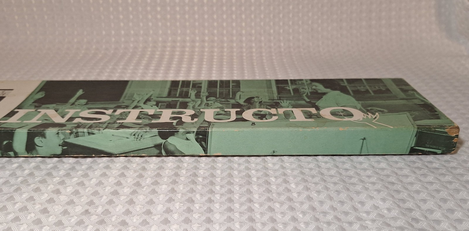 Vintage 1967 INSTRUCTO Flannel Board Visual Aids Fractional Number Line Felt 251