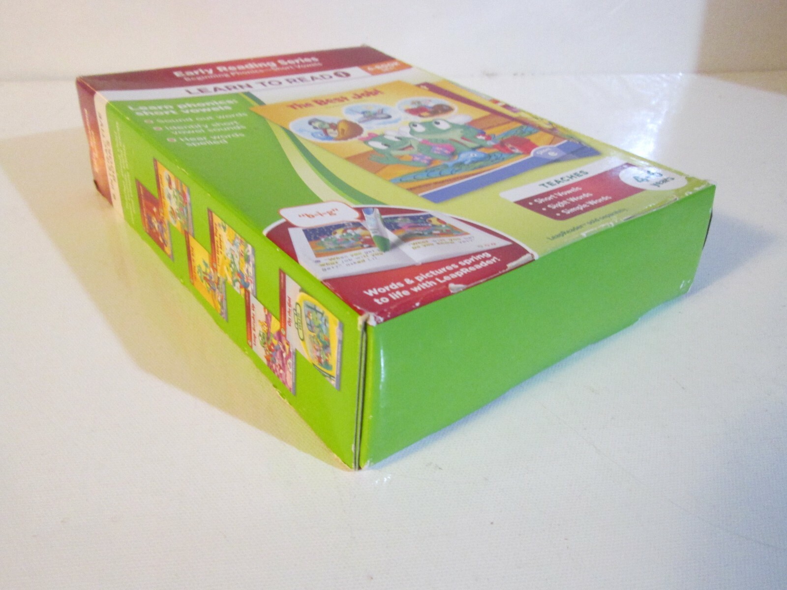 Leapfrog Tag System Learn To Read Book Set 1 Short Vowels 6 Books 4-7 Years NEW