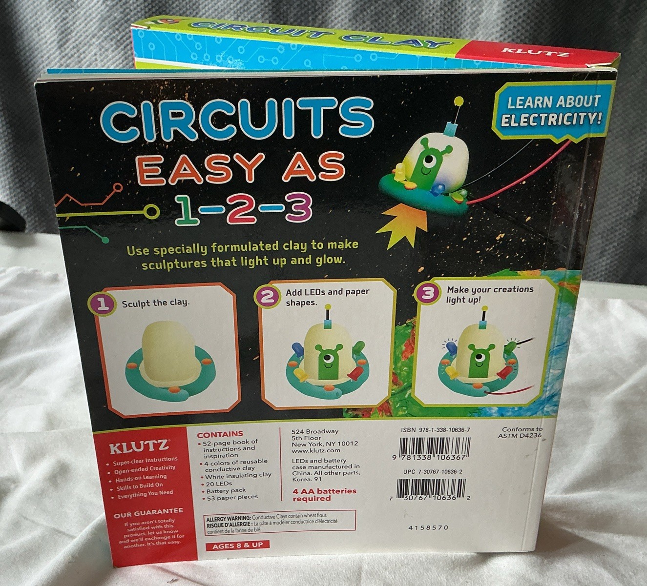 2-children’s Projects Tinker Crate & Circuit Clay very Educational