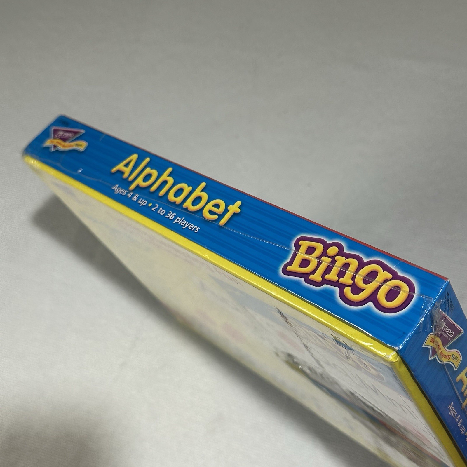 Trend Enterprises Alphabet Bingo 3-36 Players Ages 4+ New In Box 6 Ways To Play
