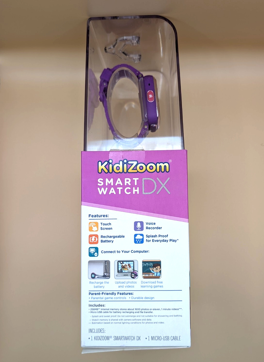 VTech KidiZoom Smartwatch DX – Purple – Kids Smart Watch – New in Box