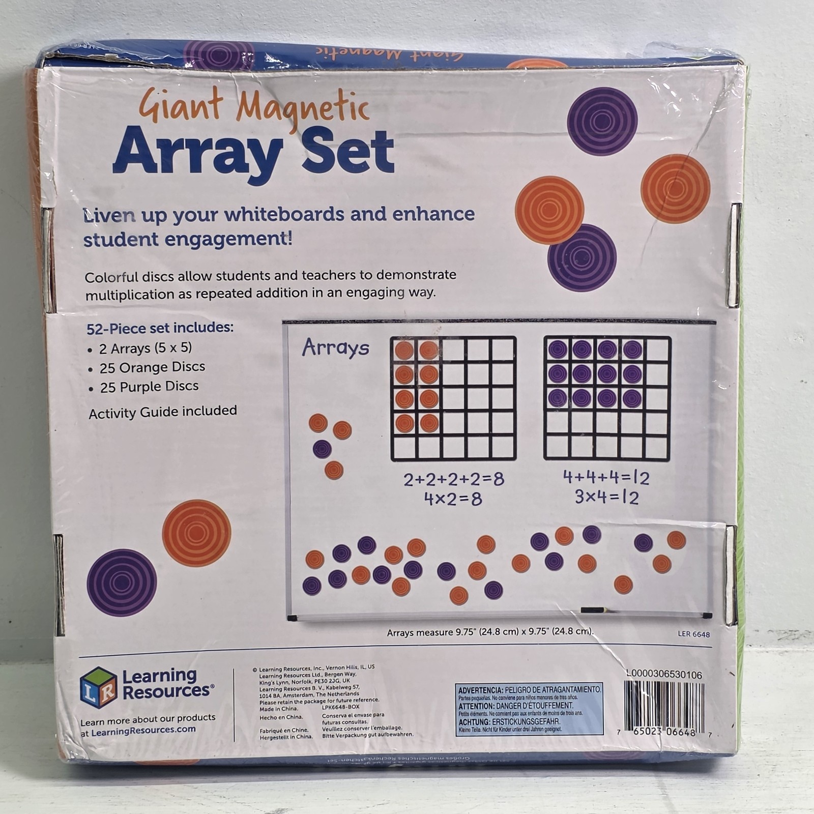 Multi Color Science Fundamentals Kit Jumbo Magnetic Math Tools For Classrooms