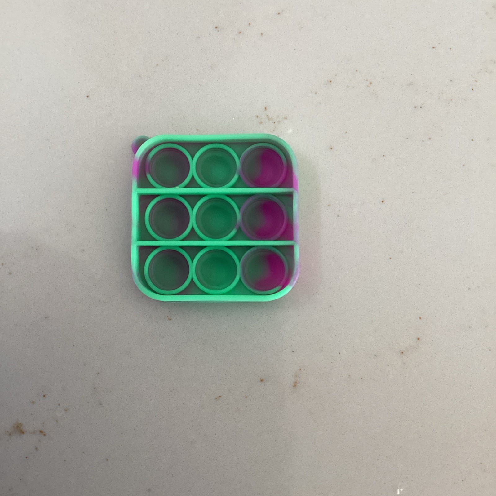 Set of 3 Square Pop-It Fidget Sensory Toys Multicolor Tactile Ages 4-11 Years
