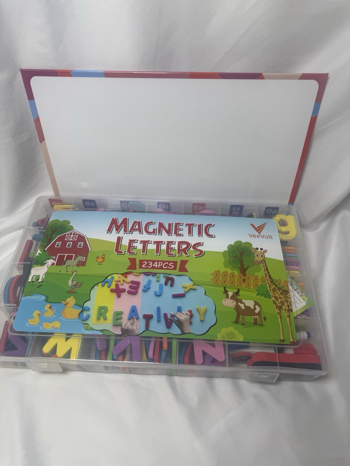Magnetic Alphabet Letters Set – 234 Pcs ABCs, Numbers & Patterns Kids Learning