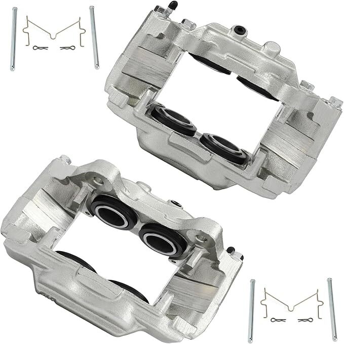 cciyu 192713 192712 Front Left + Right Brake Calipers Without Bracket For Toyota