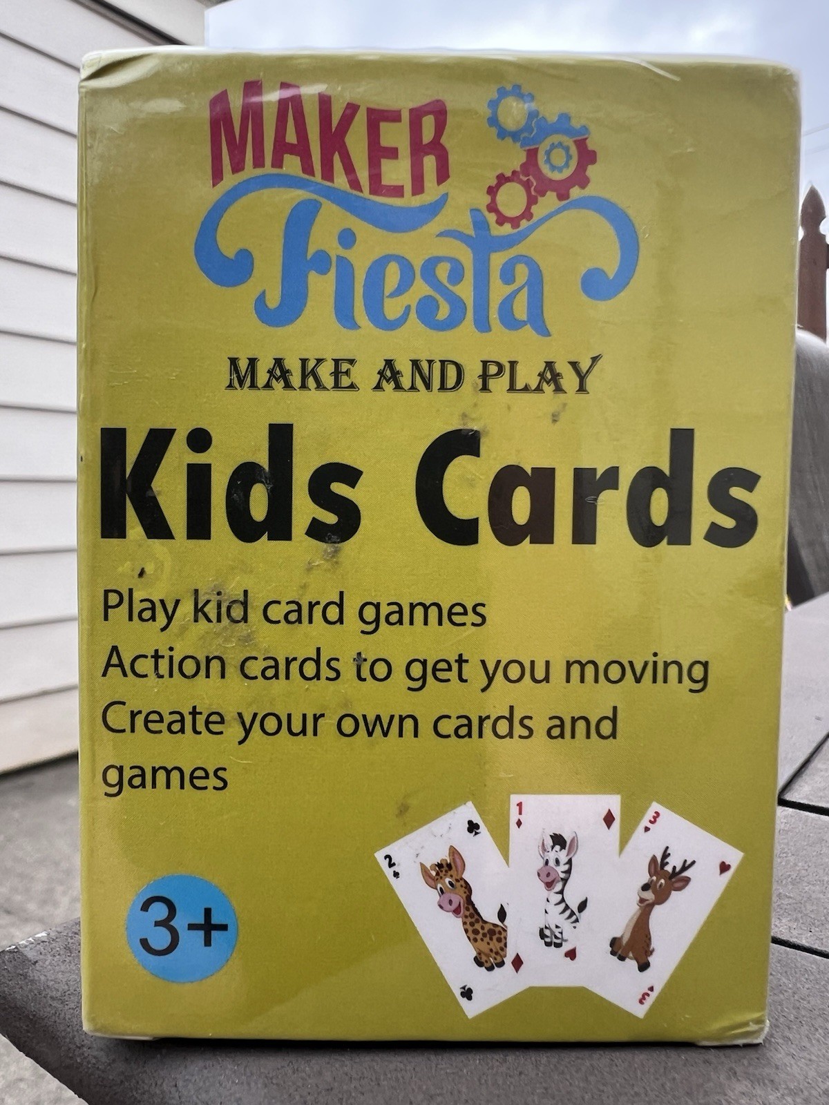 Make And Play Kids Cards By Maker Fiesta Ages 3+ NEW / SEALED