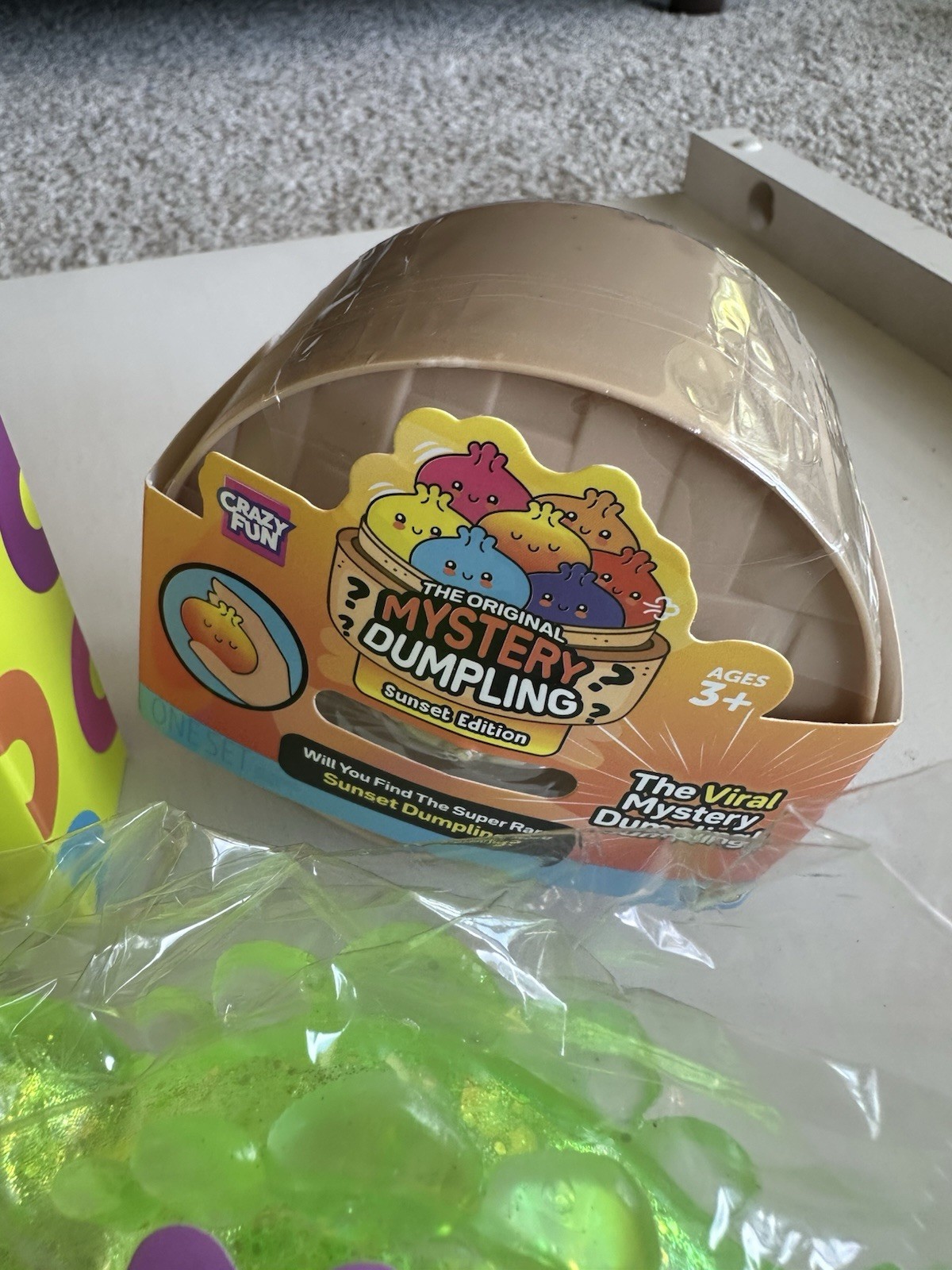 Rare Squishy Toy Lot Starbucks taba + Ulta Gold Bear Dinosaur Mystery Dumpling