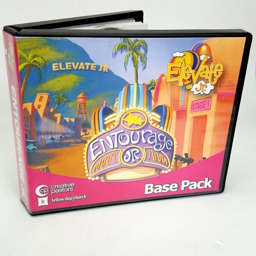 Elevate Jr Entourage Junior Base Pack DVD CD Bible Youth Church God In Case