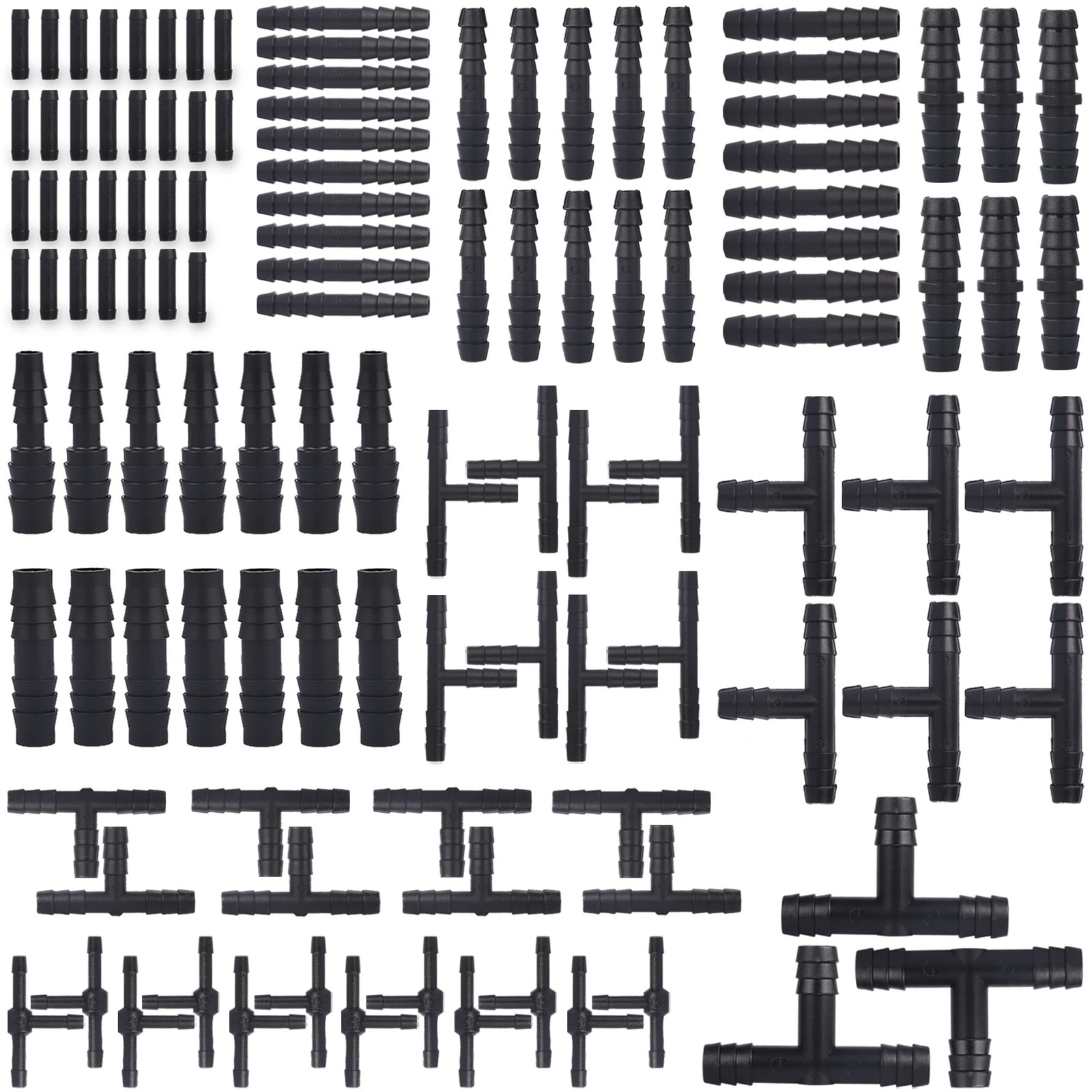 115 PCS Vacuum Connector Assortment Heat Resistance 240?(460?)12 Sizes Automotiv
