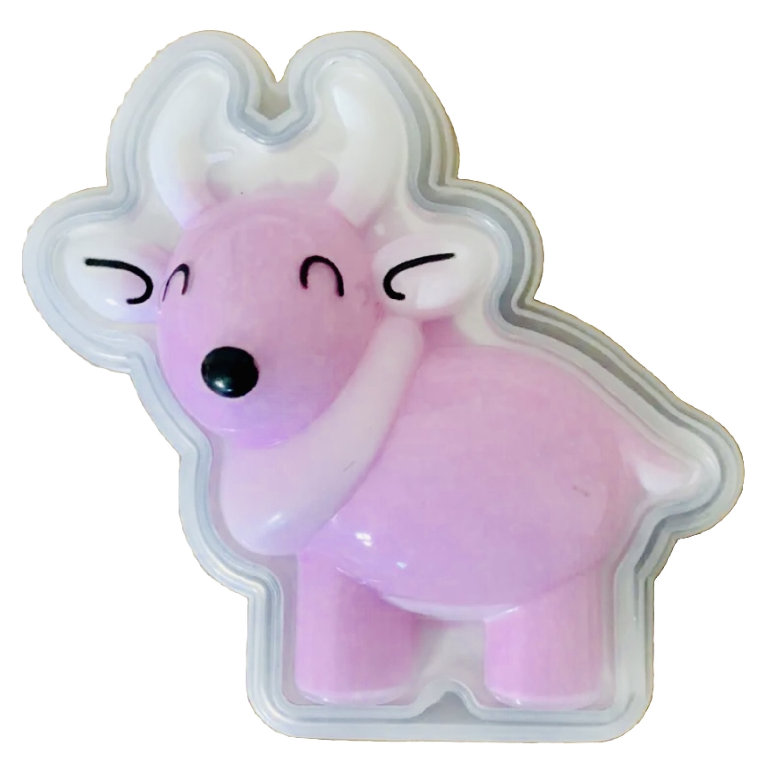Pastel Pink Reindeer Party Favor Gift Toysmith Christmas Stocking Stuffer