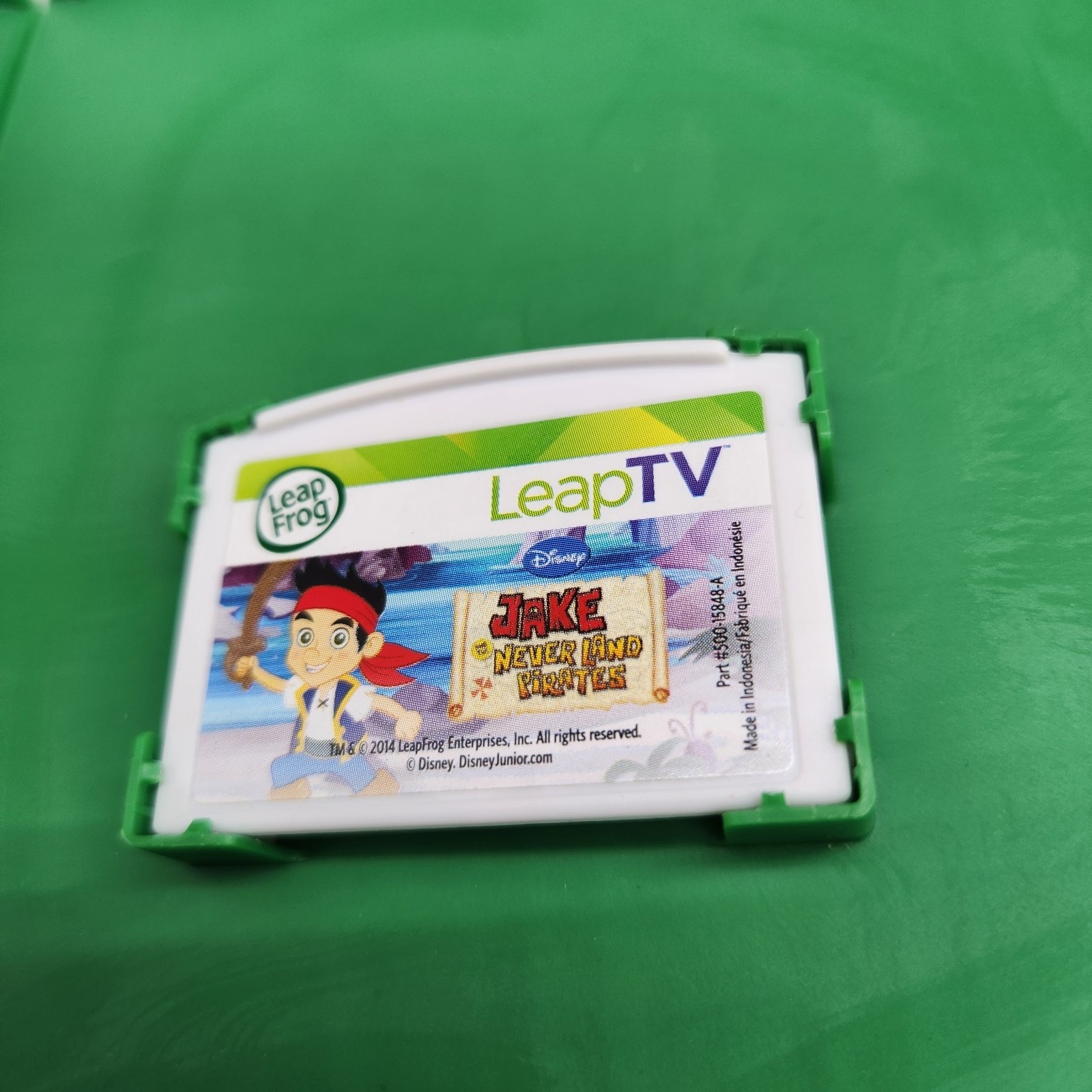 LeapFrog LeapTV Video Game Cartridge Disney Jake & The Neverland Pirates Learn
