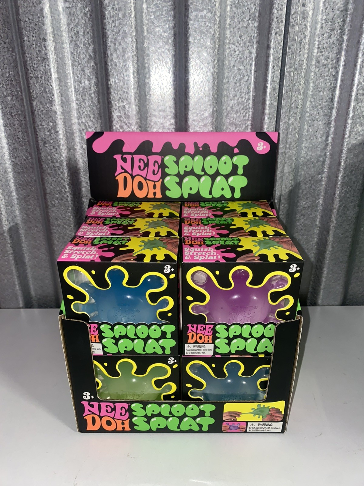 Needoh Sploot Splat Case (Lot Of 12) – Full Color Set