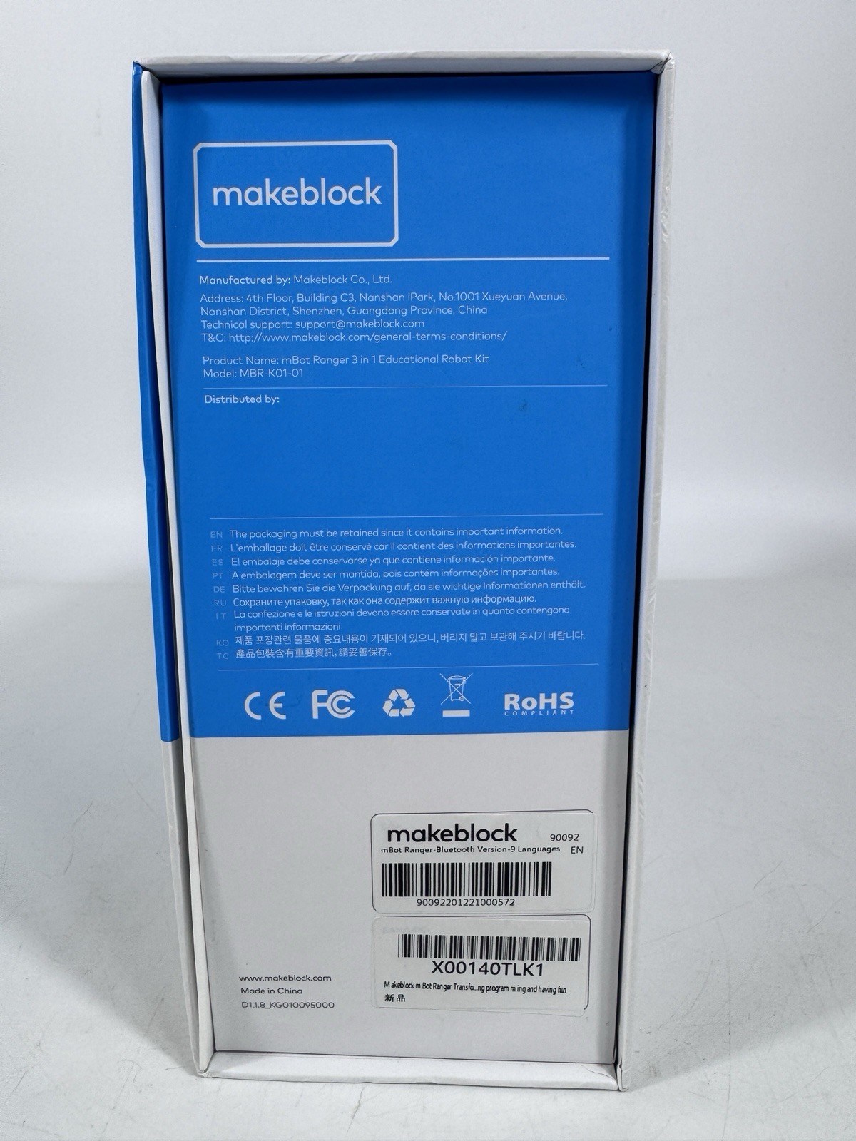 Makeblock mBot Ranger 3-in-1 Educational Robot Kit, Learn Coding with Scratch