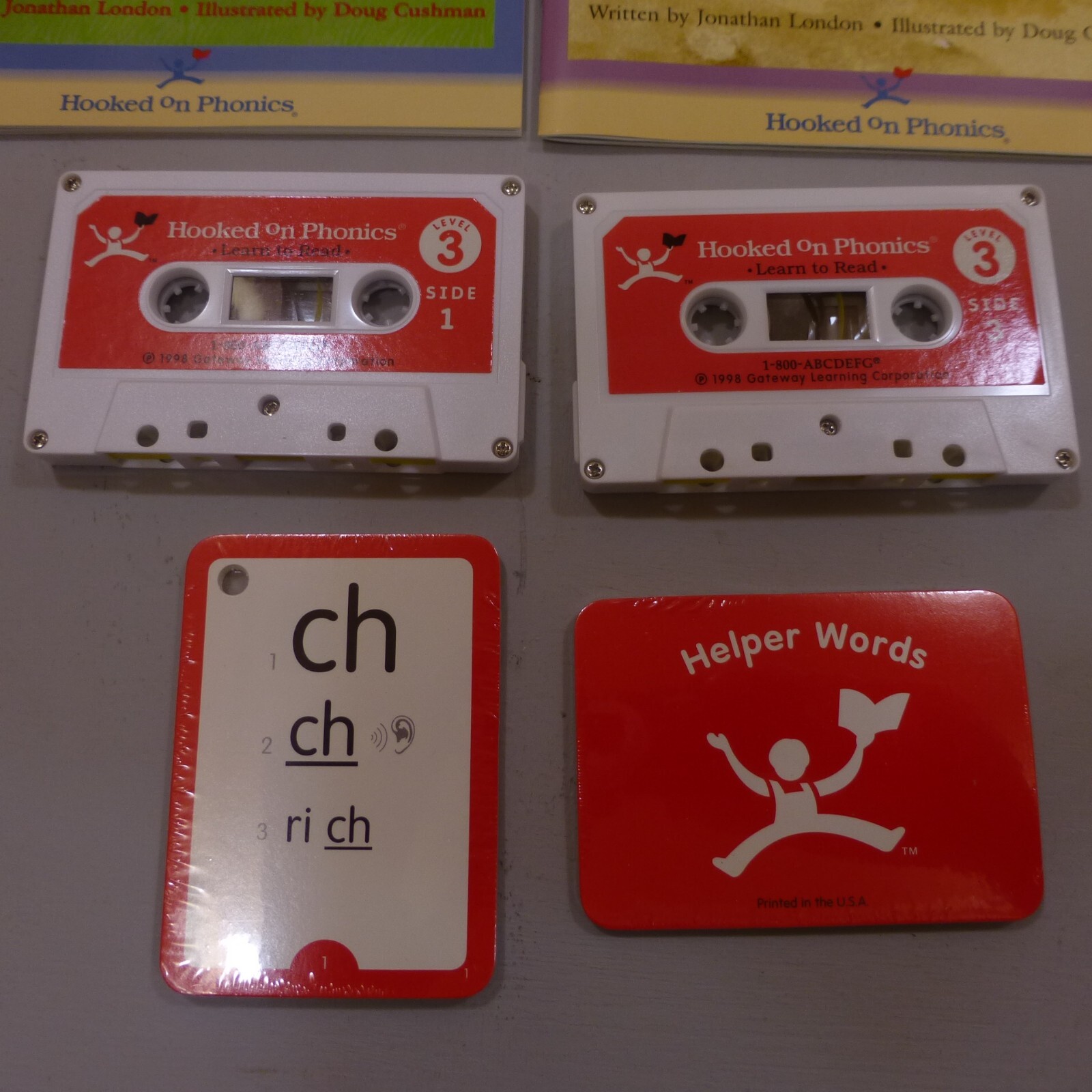 Hooked On Phonics Learn to Read Level 3 Complete Unused Set Home School Books
