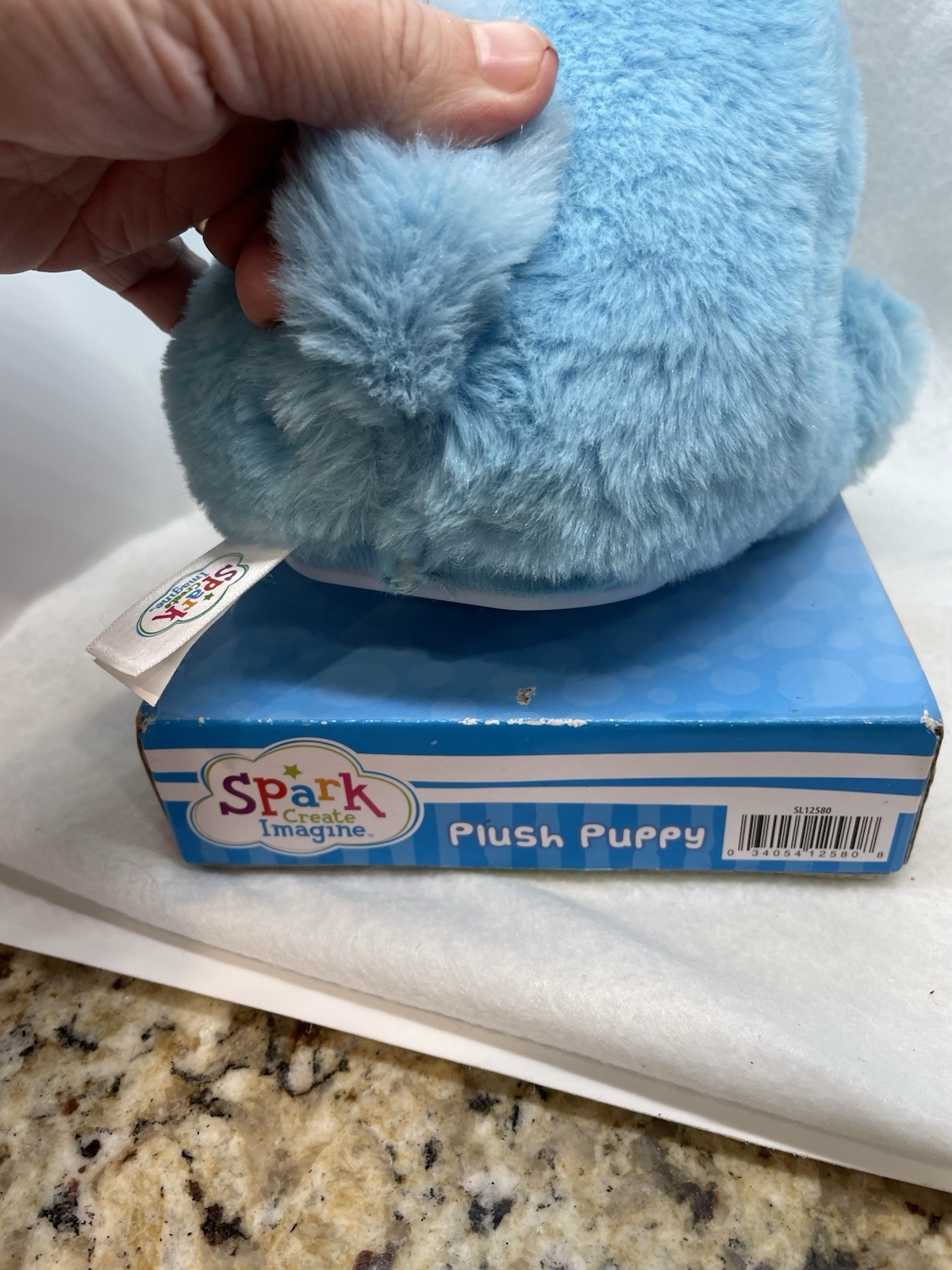Spark Create Imagine Interactive Plush Blue Puppy Rolo Sings & Talks Video Works