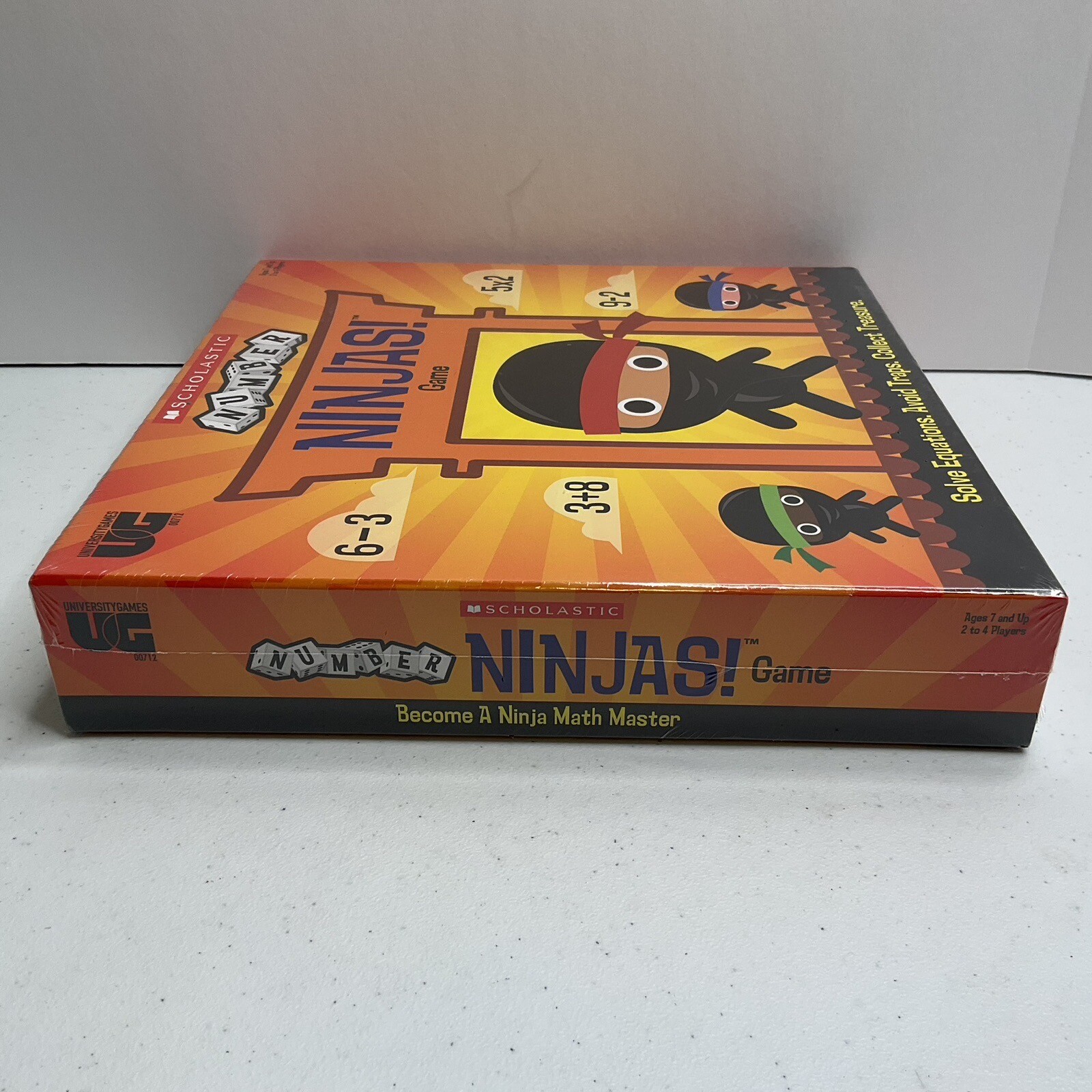 New – University Games Scholastic – Number Ninjas! Game – Ages 7+ | 2-4 players