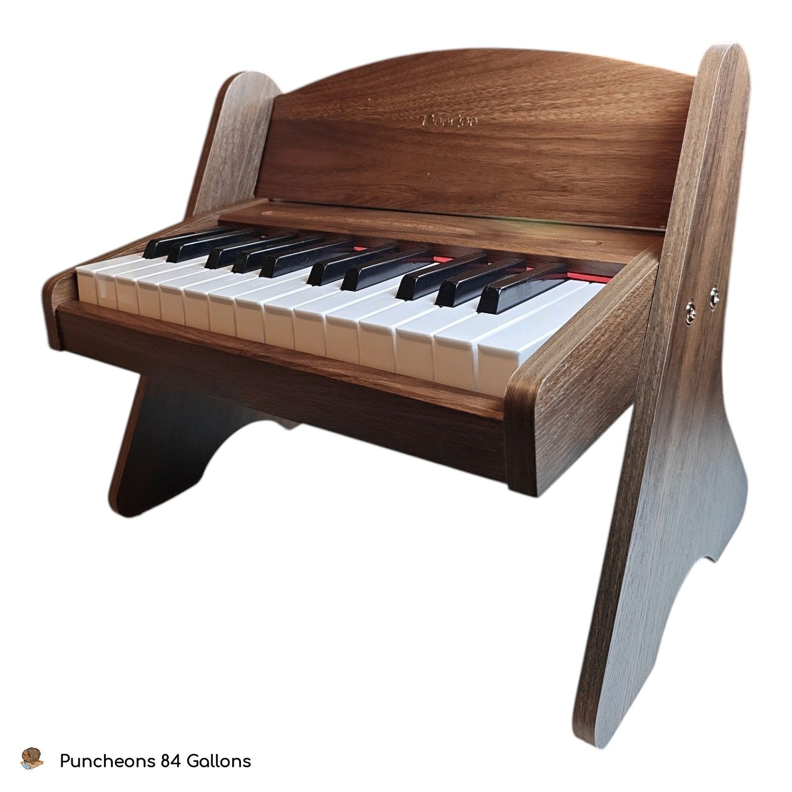 LeeQee Baby Piano Keyboard – 25 Key Mini Digital Wooden Piano for Toddlers 3+