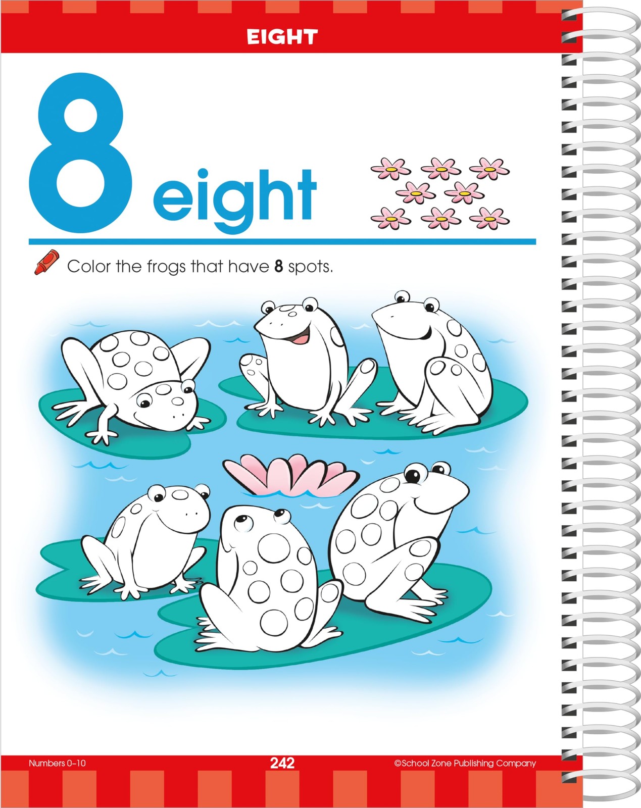 School Zone Big Preschool Workbook: 320 Spiral-Bound Pages, Pre-K, Colors,…