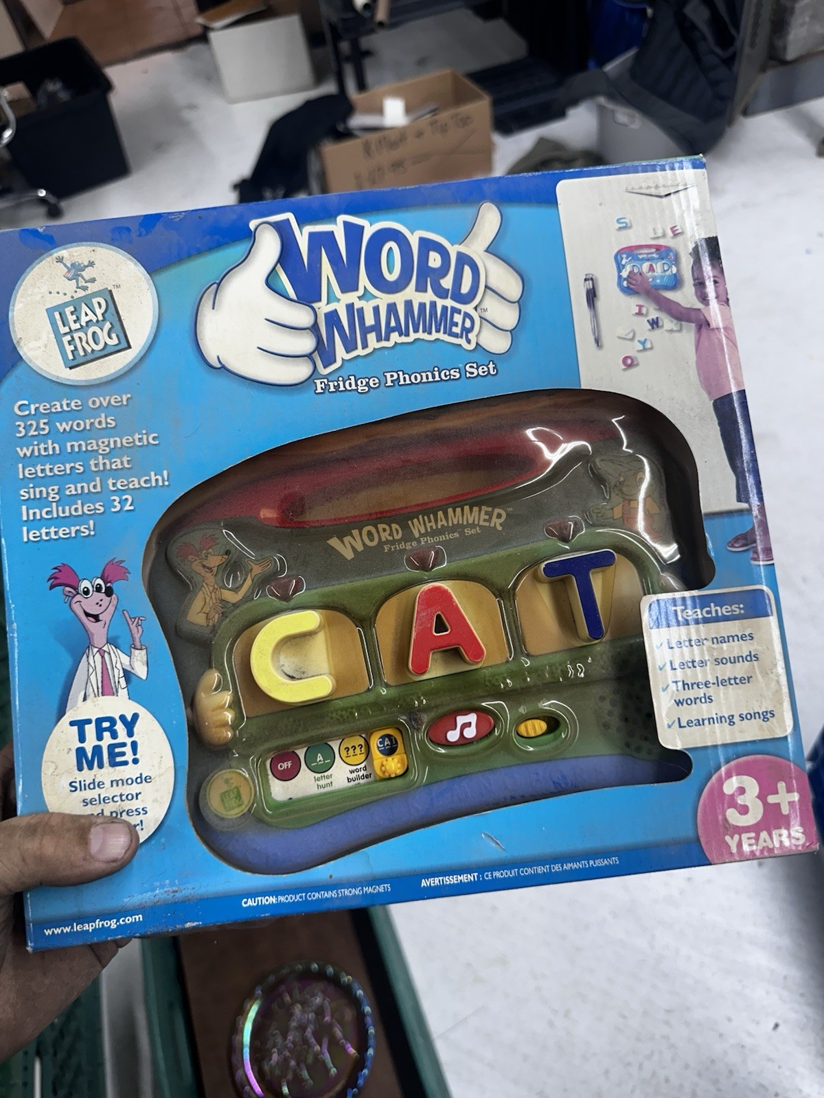 New LeapFrog Word Whammer Fridge Phonics Set Magnetic Letters 3+ (READ)