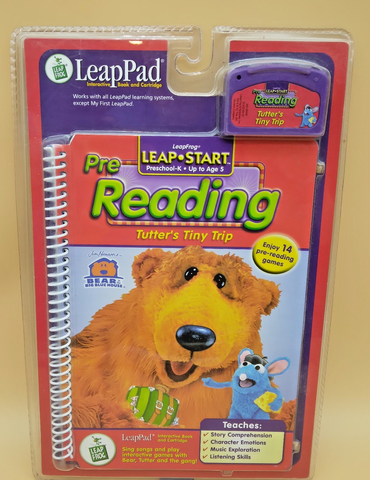 LeapFrog LeapPad Learning System Books Lot Of 3 Math Phonics Pre Reading