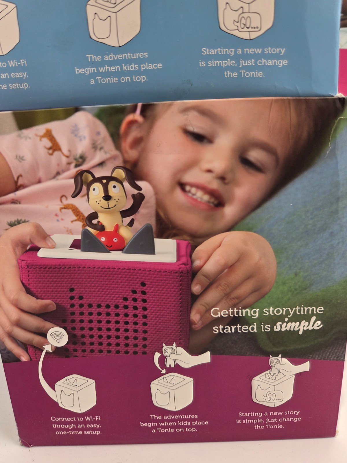 Toniebox Starter Set Audio Player with Playtime Puppy Tonie – Choose Color DMG/B