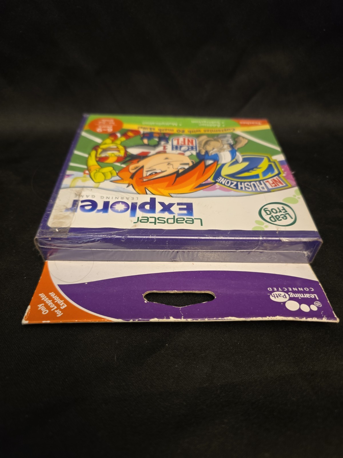 Leapfrog Leapster Explorer NFL Rush Zone Game Cartridge 1st-3rd Grade Ages 6-9