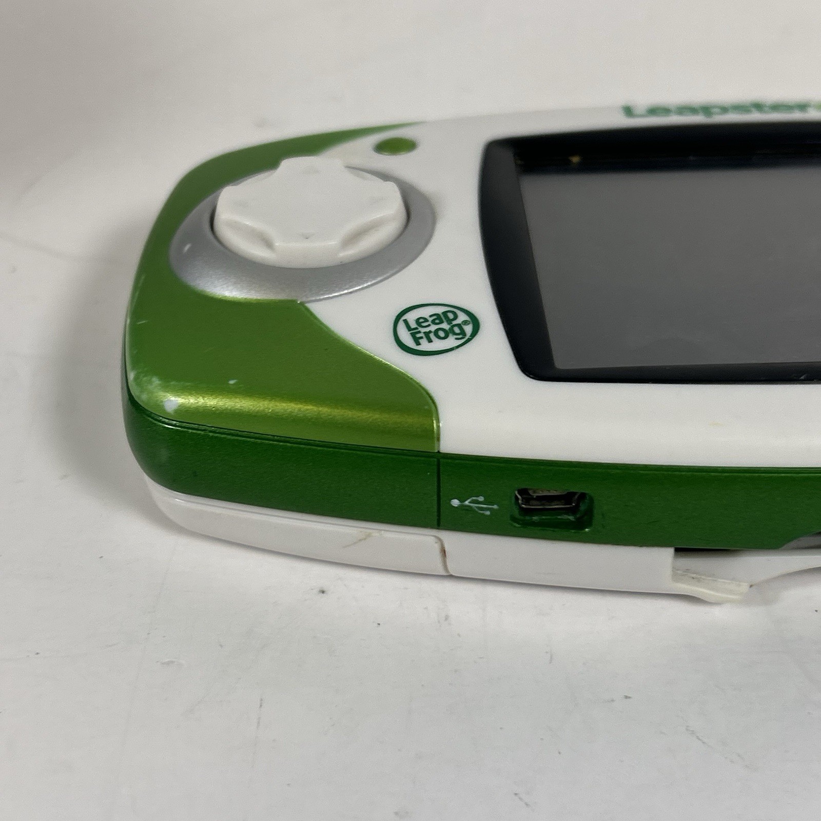 LEAPFROG LEAPSTER GS Green Game Console & Camera Tested & Working