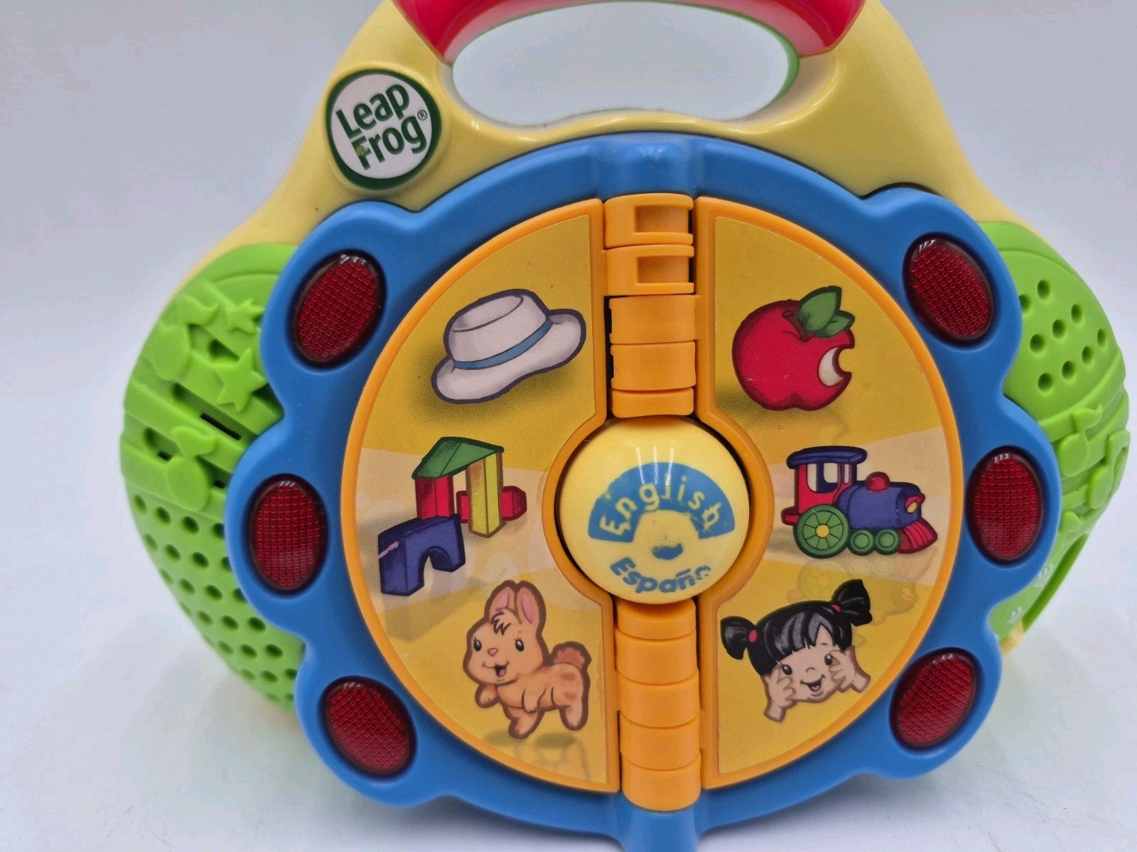 Leap Frog Learn & Groove First Words Phonics Radio English Spanish Bilingual P13