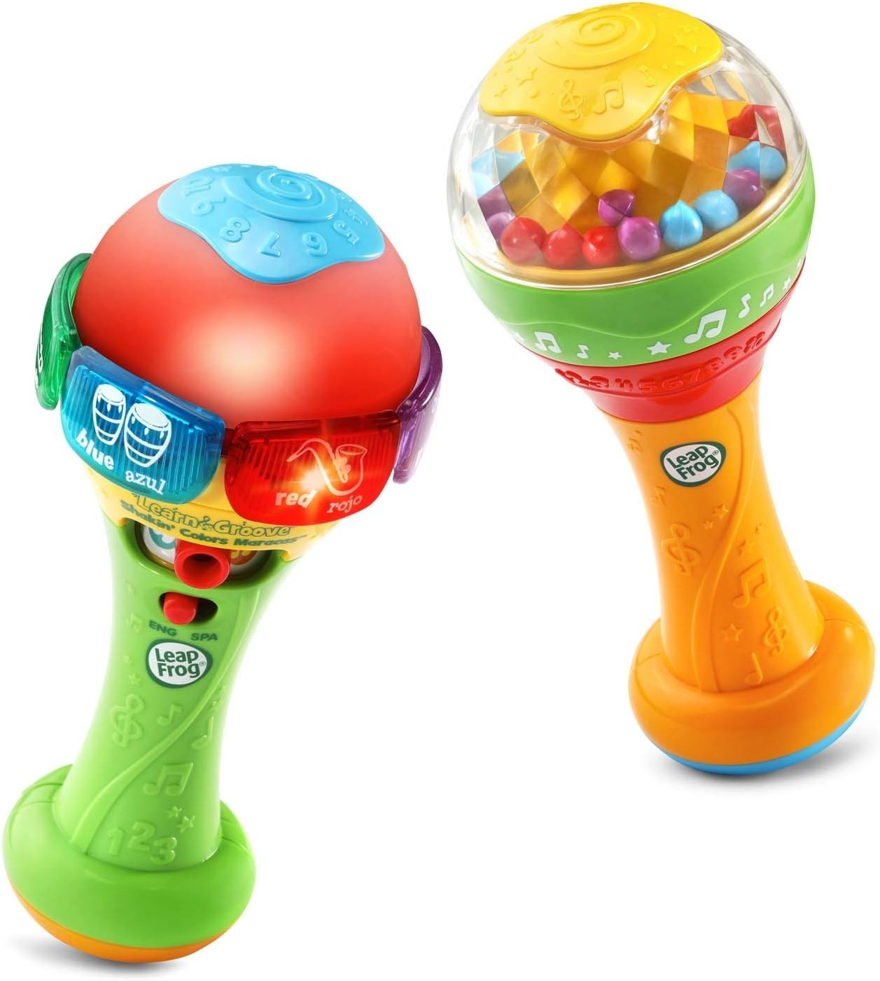 Shakin’ Colors Maracas Set for Early Development and Motor Skills Training