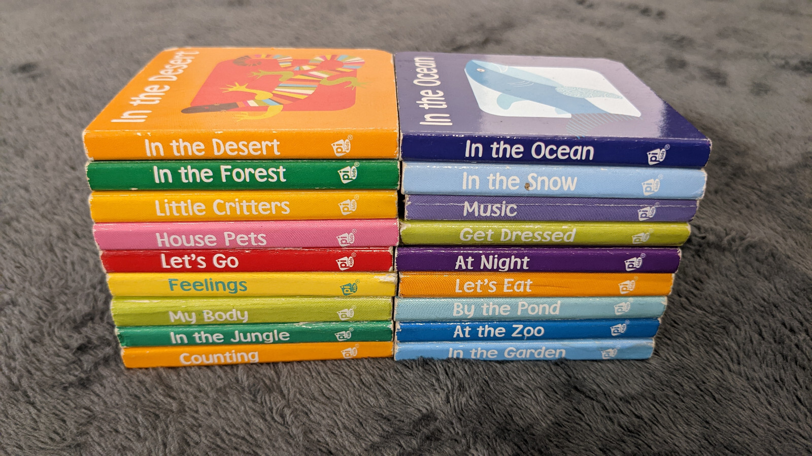 18 Mini Pilbooks Board Book Toddler Infant Education Learning Pi Kids