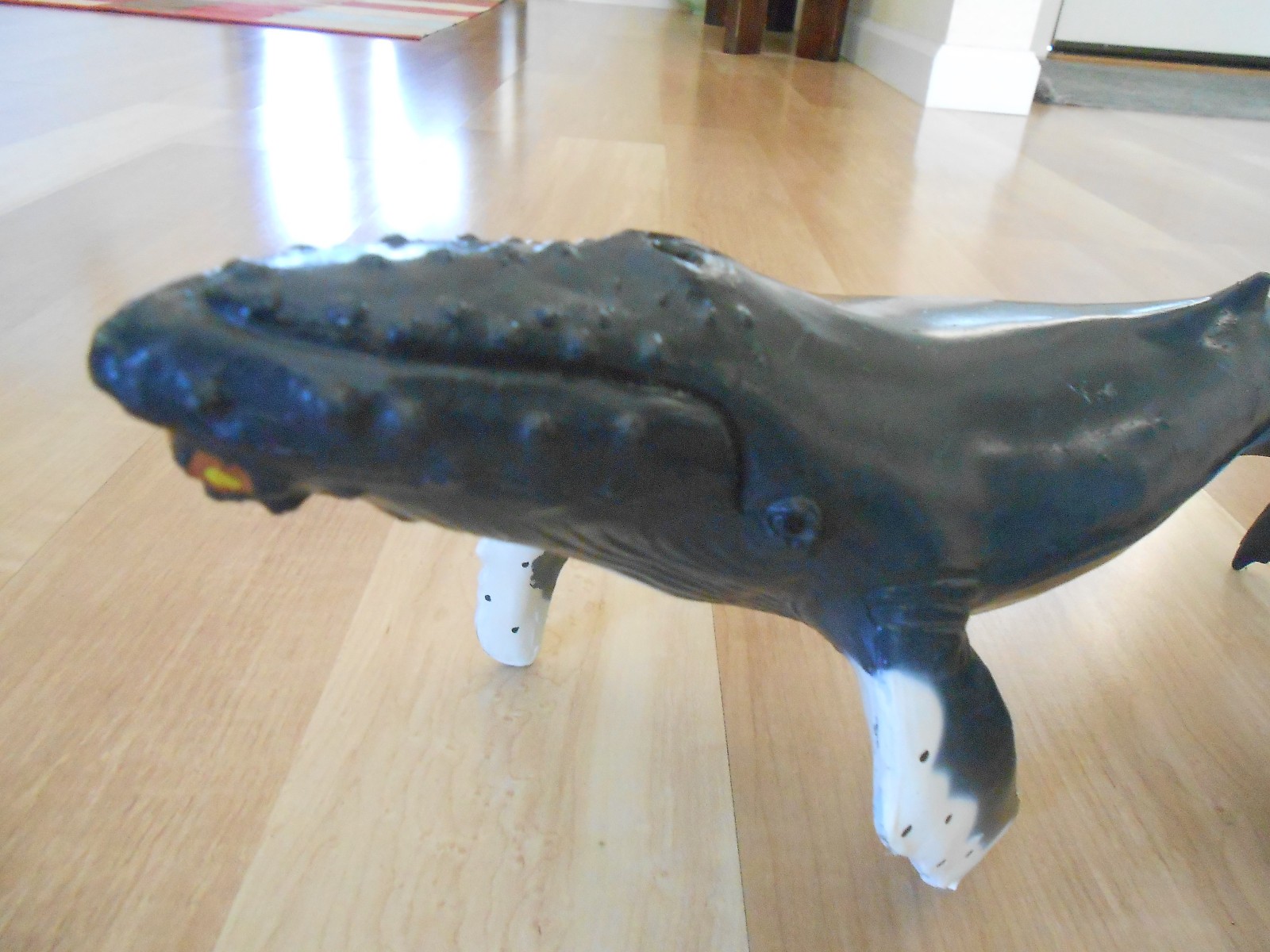 1991 Safari Rubber Humpback Whale 1992 Sperm & Calf Monterey Bay Aquarium
