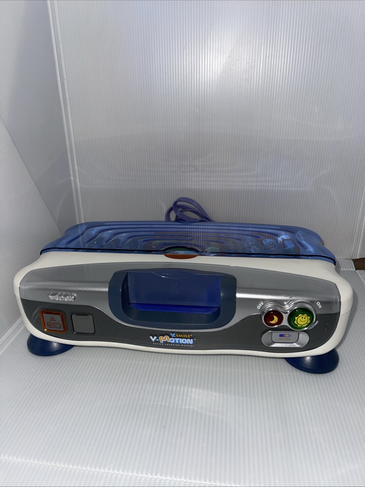 Vtech V.Smile V-Motion Active Learning System Lot -Console & 5 Games Only