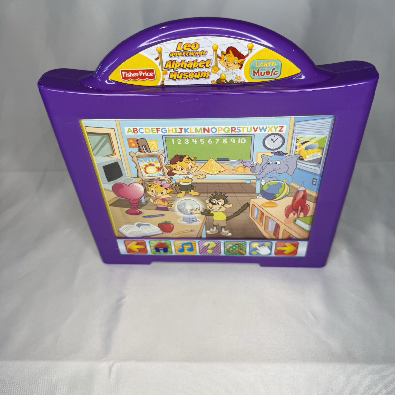 Fisher Price 2010 Leo & Friends Alphabet Cartridge Only Learn Through Music