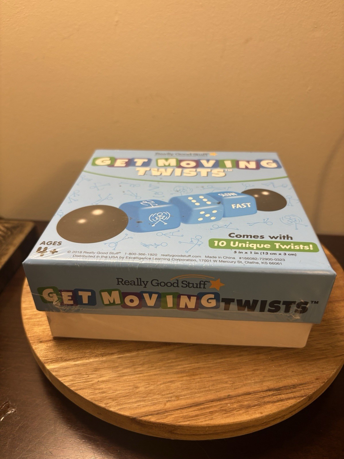 Really Good Stuff Get Moving Twists NEW sealed Classroom Activity Dice Game 4+