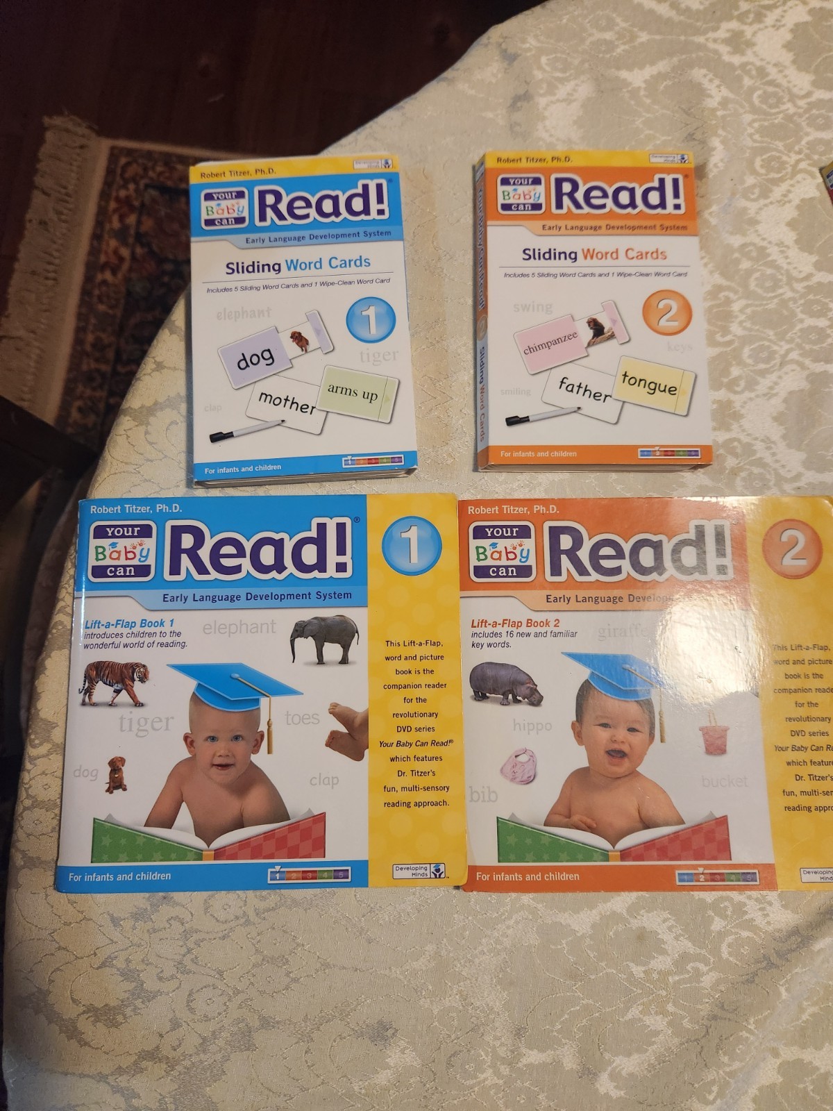 Your Baby Can Read Complete Early Language System 3 Months-5 Years DVDs Books